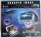 Sharper Image Virtual Reality Smartphone Viewer 360 Degree Headset VR BlackWhite
