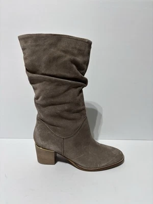 Женские серые замшевые высокие сапоги Joie, размер 9 M - Изображение 1 из 4
