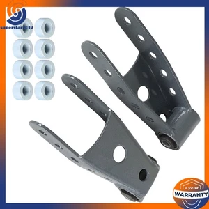 For GMC Sierra 2007 08-17 2018 1/2 Ton 2× Rear 2"-3" Drop Shackles Lowering Kit - Bild 1 von 11