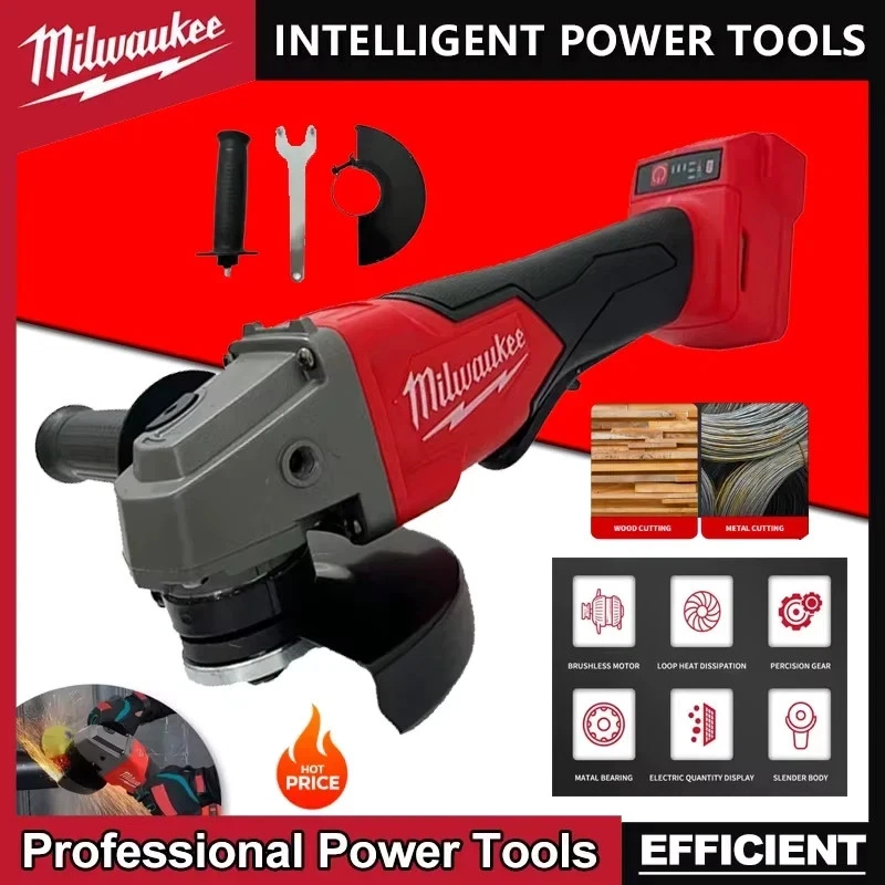 Milwaukee 18V Fuel Brushless 125MM Angle Grinder, M18FAG125XPD -0. Au Stock. - image 1 of 4