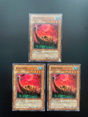 Yugioh Yomi Ship PGD-071 1st Edition Common LP X3 - Image 1 of 2
