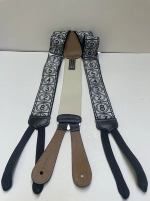 aparelhos suspensórios vintage TRAFALGAR edição limitada REEL TIME filme - Imagem 1 de 4