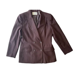 Lord & Taylor’s brauner Wollblazer Größe 8 - Bild 1 von 5
