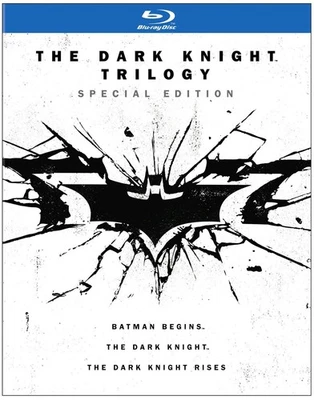 The Dark Knight Trilogy Blu-ray Christian Bale NEW - Image 1 of 4