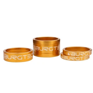 Burgtec 1-1/8 inch Headset Stem Spacer Kit - Bullion Gold - Picture 1 of 1