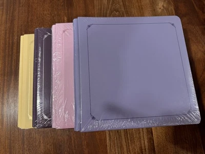 RARO LOTE ENORME! Juego de 4 álbumes retirados Creative Memories 12x12 y PROTECTORES DE PÁGINA Foto 1 de 2