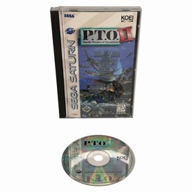 PTO II: Pacific Theater of Operations (Sega Saturn) CIB w/ Man + Reg Card Tested