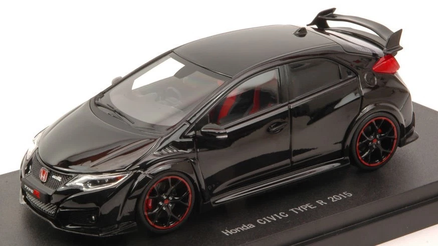 HONDA CIVIC TYPE R 2015 CRYSTAL BLACK PEARL 1:43 - Immagine 1 di 1