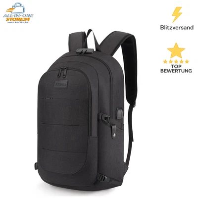 Laptop Rucksack Tzowla USB 15.6-17.3 Zoll 15 17 15.6 17.3