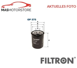 MOTOR ÖLFILTER FILTRON OP575 P FÜR DAIHATSU HIJET 1.2 D 1.2L 26KW - Bild 1 von 5