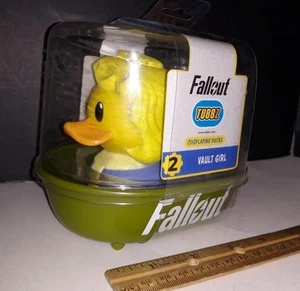 Tubbz Fallout Vault Girl Cosplaying Ducks Collectible Video Game Bethesda - Picture 1 of 9