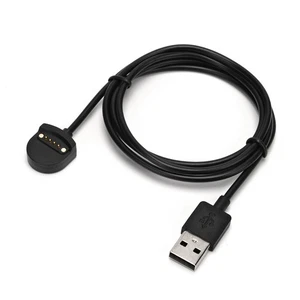 Câble de Charge Magnétique 100CM Noir Montre Câble de Charge ABS pour Ticwatch S/E - Photo 1 sur 4