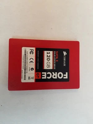 Corsair CSSD-F120GBGT-BK Force GT 120GB 2.5" SATA II Solid State Drive - Image 1 of 3
