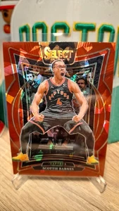 2024-25 Panini Select Basketball Scottie Barnes Concourse Cracked Ice Red - Picture 1 of 2