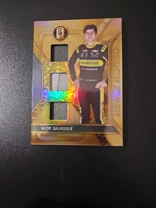 2023 Panini Chronicles Racing -Newly Minted Triple Relic - Nick Sanchez - Picture 1 of 2