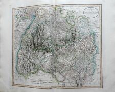 Holy Roman Empire Circle of Swabia Baden Wurtemberg 1799 Cary folio map