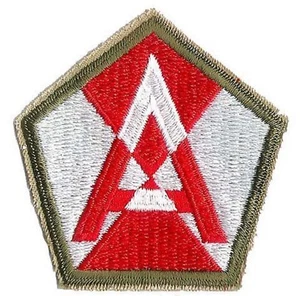 PARCHE DEL EJÉRCITO 15o de la Segunda Guerra Mundial de los Estados Unidos (reproducción) - Imagen 1 de 1