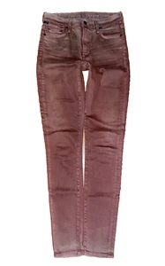 CITIZENS OF HUMANITY Antique Dark Iridescent Mauve Skinny Jeans Size 27 - Picture 1 of 5