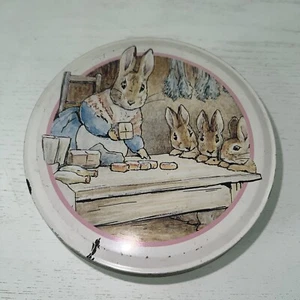 Beatrix Potter Vintage Tin Round (from UK) - Picture 1 of 24