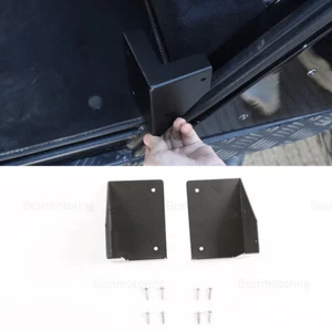 Cubierta base del asiento trasero esquina trasera de metal para accesorios Land Rover Defender 04-19 - Imagen 1 de 4