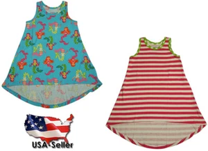 Sara's Prints Toddler & Big Girls Gown Tank Sleeveless Nightgown CLOSEOUT - Picture 1 of 5