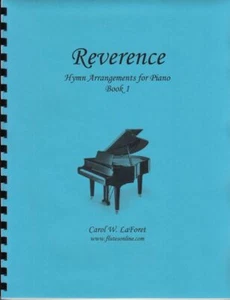 REVERENCE, Easy Hymn Arrangements for Piano Pieces Book Worship #1 - Picture 1 of 4