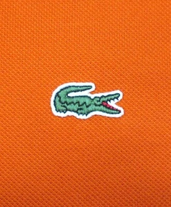 CAMISA LACOSTE REGULAR FIT PUNTO PIQUÉ 100% ALGODÓN NARANJA Talla FR 5 MEDIANA, M - Imagen 1 de 6