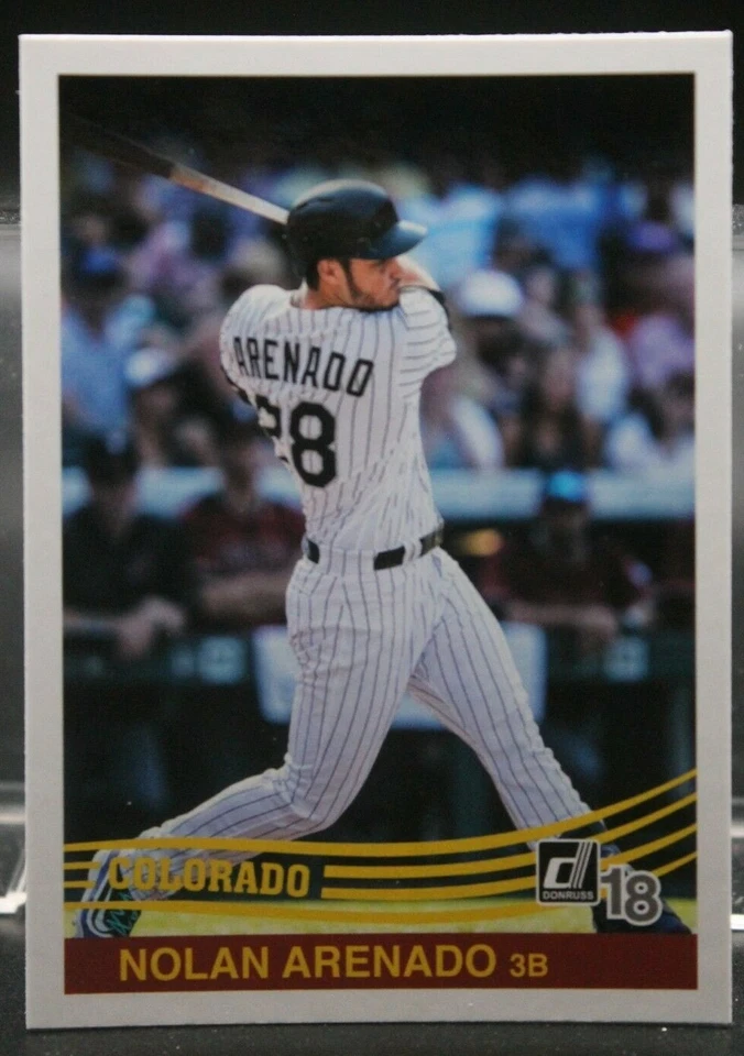 Nolan Arenado (Rockies) - 2018 Donruss #236 - Image 1 of 1