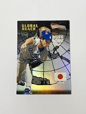 1996 Pinnacle Aficionado Global Reach Hideo Nomo Card #151 Los Angeles Dodgers