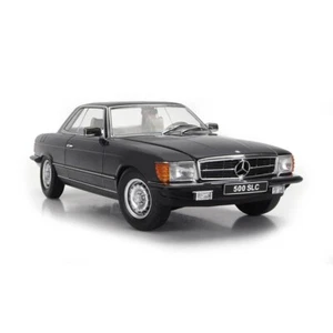 1981 MERCEDES BENZ S-CLASS 500SLC 6.0 AMG (C107) DARK BLUE 1:18 SCALE BY KK-SCAL - Picture 1 of 4