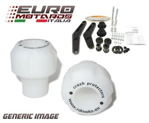 Hyosung GT 650 Naked / GT 650S RD Motorcycle Siding Pad Kit - White - Picture 1 of 3