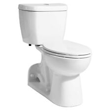 Niagara Stealth 2-Pcs Toilet 0.95-GPF Rear-Outlet Single Flush Elongated White