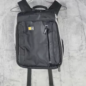 Case Logic CompactTablet DSLR Camera Backpack Black Outside Yellow Inside Color - Picture 1 of 21