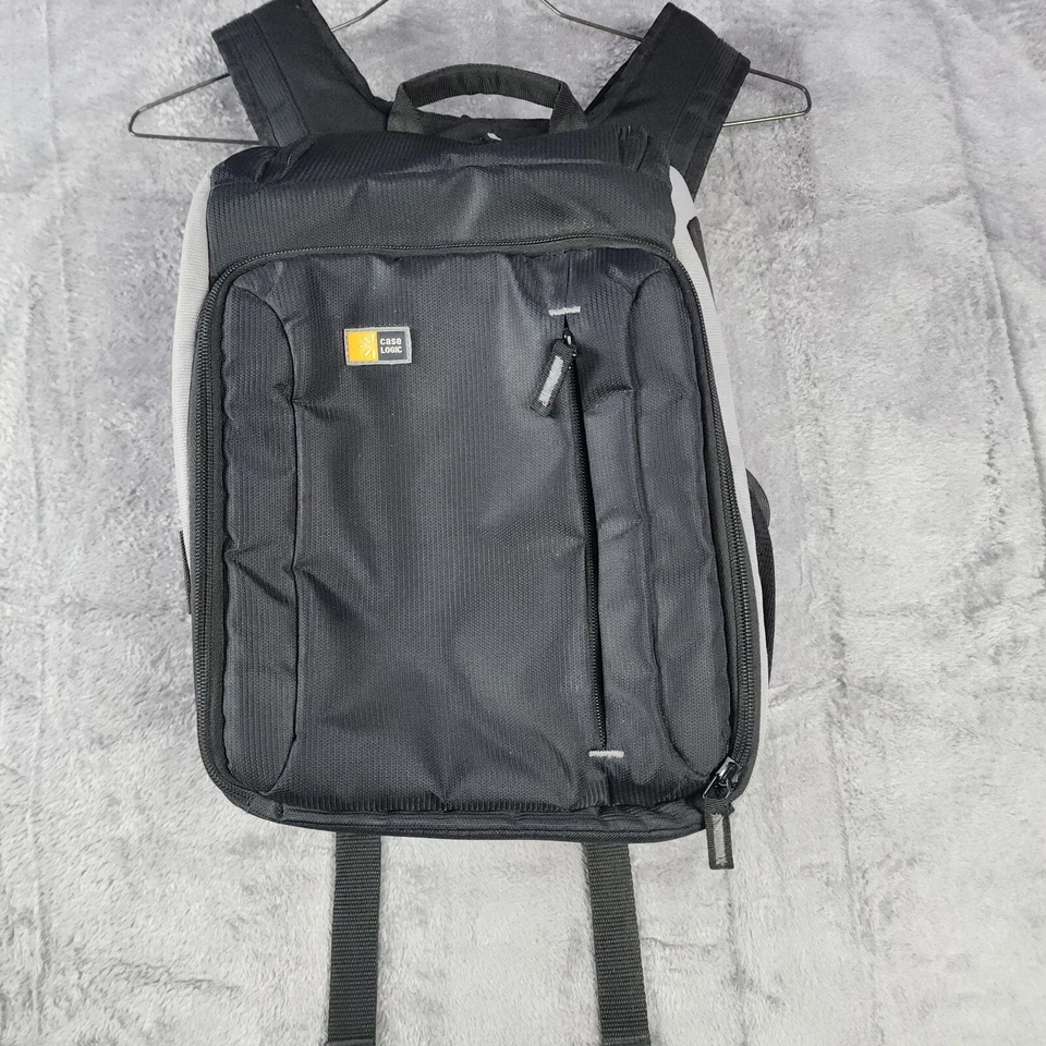 Case Logic CompactTablet  DSLR Camera Backpack Black Outside Yellow Inside Color - Image 1 of 4