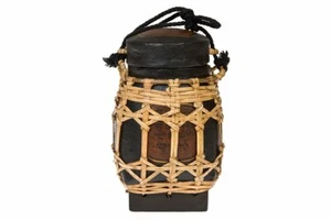 Cesta de arroz cesta asiática decoración bambú tailandés caja de lápiz caja té embalaje de regalo - Imagen 1 de 1