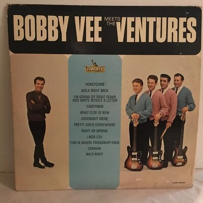 BOBBT   VEE            LP    MEETS THE   VENTURES - Image 1 of 4