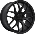 Alloy Wheels 18" Calibre Exile-R Black Matt For Infiniti G37 Coupe 09-13