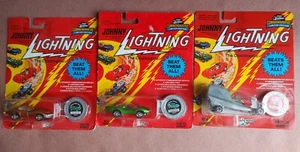 1990's JONNY LIGHTING DIECAST CUSTOM CARS MAKO SHARK MOVIN' VAN TURBINE W/TOKEN - Picture 1 of 9