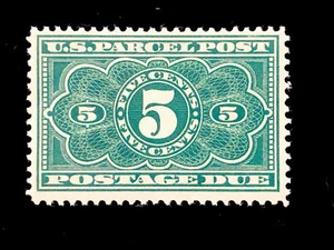 U.S: MINT #JQ3 NEVER HINGED OG CV $24 - Imagen 1 de 2