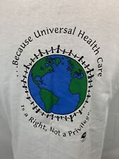 Vintage Universal Health Care T Shirt Single Stitch United Way 80s 90s USA Large