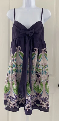 Vestido de algodón City Triangles talla 11/12 Foto 1 de 4