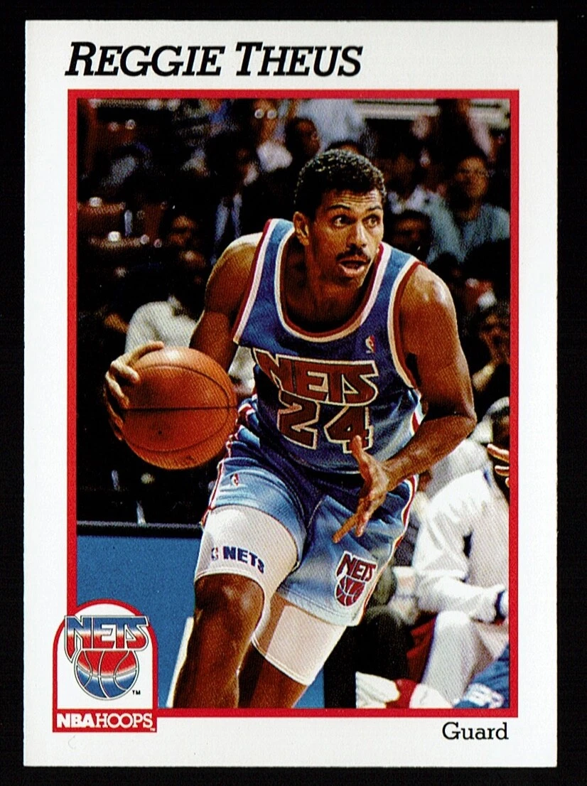 1991-92 Hoops #138 Reggie Theus New Jersey Nets