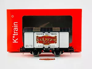 KTRAIN H0 - VAGÓN FOUDRE "MUSEU DEL TREN RAILHOME BCN" SERIE ESPECIAL LIM. NUM. - Imagen 1 de 4