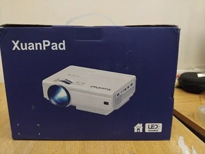 XuanPad Mini Projector FHD 1080P Portable Multimedia Video Projector Opened Box  - Picture 1 of 1