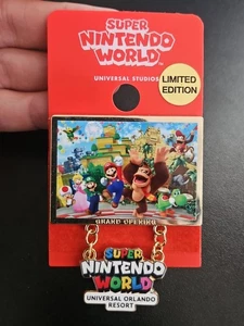 NEW 2025 EPIC UNIVERSE GRAND OPENING PIN SUPER NINTENDO WORLD MARIO DONKEY KONG! - Picture 1 of 1