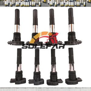 281449 8PCS Ignition Coils Kits For Maserati Granturismo Quattroporte Ferrari - Bild 1 von 7