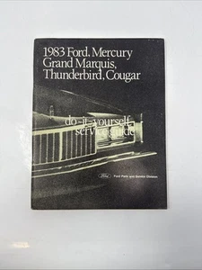 1983 - Ford - Mercury, Grand Marquis, Thunderbird, Cougar - Do It Yourself Guide - Bild 1 von 3