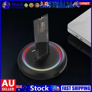 M.2 NVME+NGFF SSD Enclosure USB 3.1 Gen2 10Gbps SSD Case USB M.2 Docking Station - Afbeelding 1 van 12