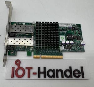 Supermicro AOC-STGN-i2S 2x 10G SFP+, adattatore Ethernet PCIe profilo completo - Foto 1 di 4