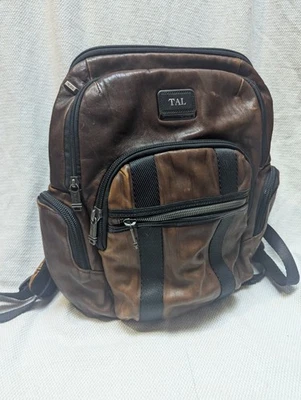 TUMI Mochila Estuche para Laptop TMI66966 Cuero Marrón (Sujetador) Foto 1 de 4